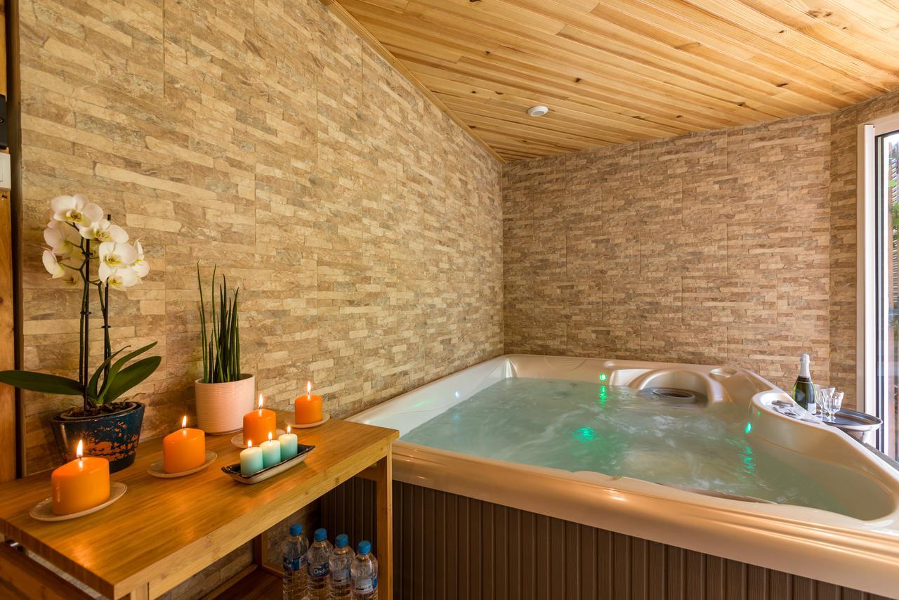 Sauna - Jacuzzi - 100% Prive - L'Estantada Linxe Ngoại thất bức ảnh